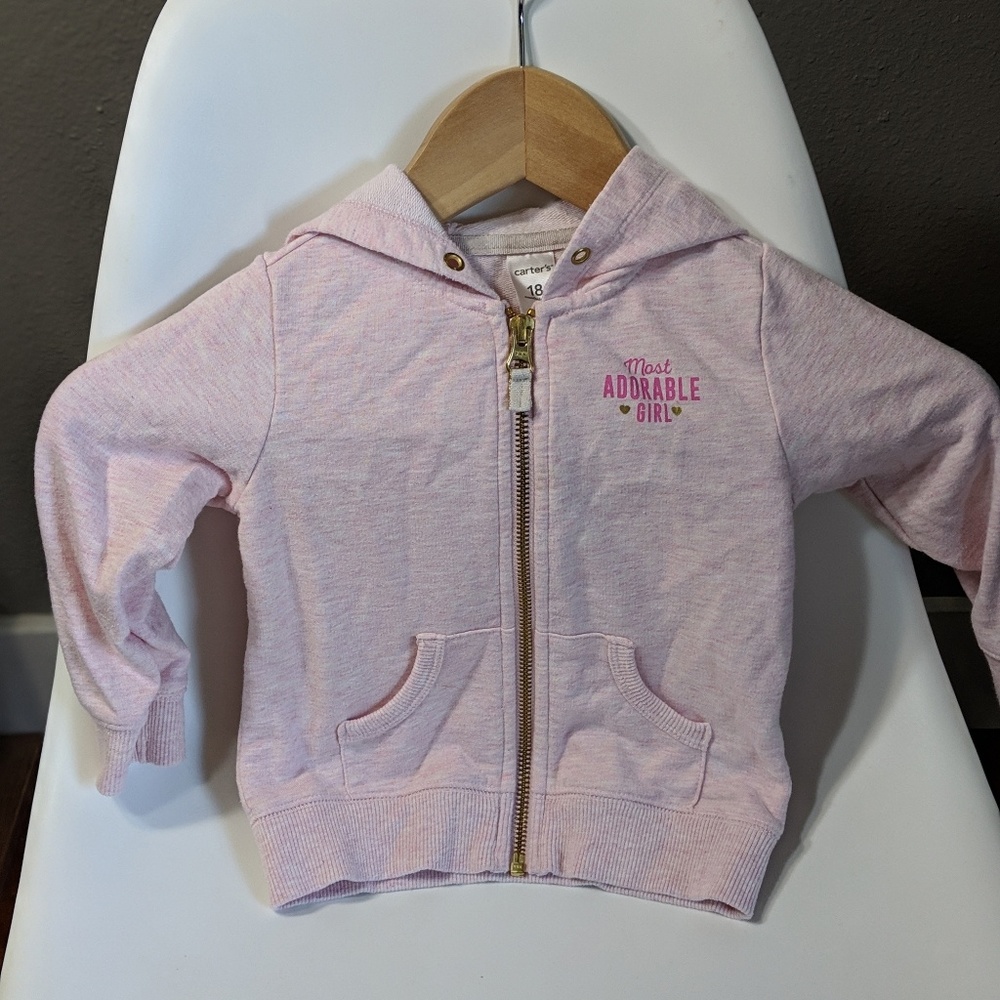 Carter's 18m hoodie